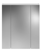 Spiegelschrank mit drei Türen, Frontalansicht