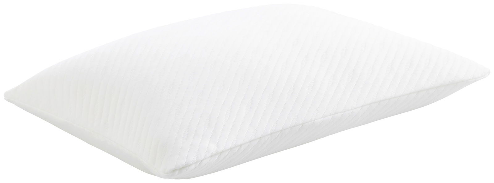 Tempur Schlafkissen 80 x 40 cm PRIMA Weißes Schlafkissen 80 x 40 cm, seitliche Perspektive