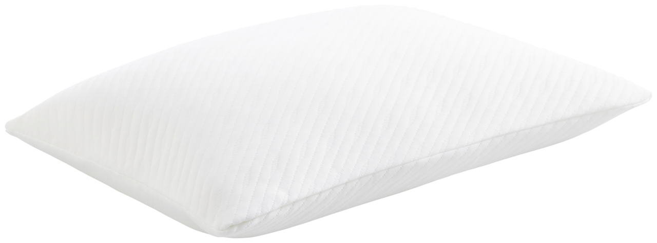 Tempur Schlafkissen 80 x 40 cm PRIMA Weißes Schlafkissen 80 x 40 cm, seitliche Perspektive