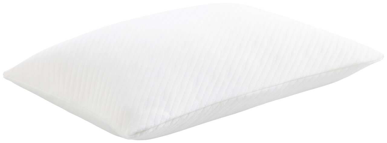 Tempur Schlafkissen 80 x 40 cm PRIMA Weißes Schlafkissen 80 x 40 cm, seitliche Perspektive