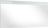 Großer rechteckiger XL-Spiegel mit schlichtem Design, frontal abgebildet.