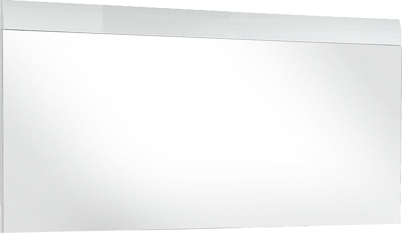 Großer rechteckiger XL-Spiegel mit schlichtem Design, frontal abgebildet.