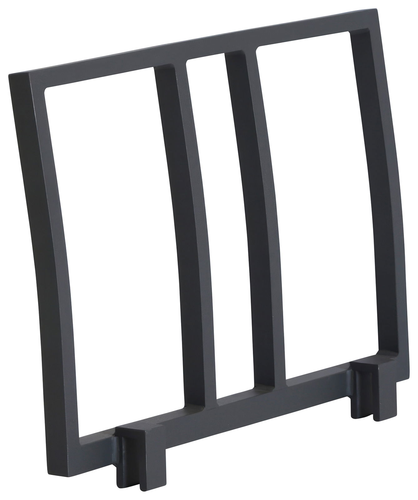 Rückenlehne mit Kissen, seitliche Perspektive