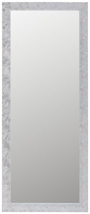 Rechteckiger Spiegel mit dekorativem Rahmen, frontal abgebildet
