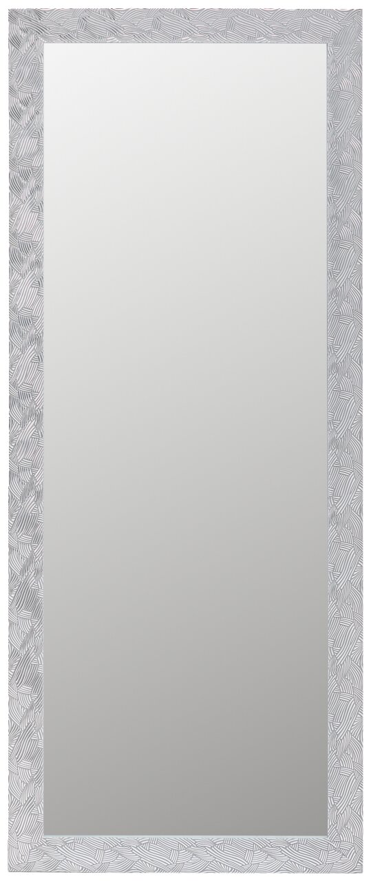 Rechteckiger Spiegel mit dekorativem Rahmen, frontal abgebildet