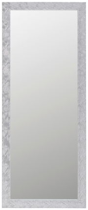 Rechteckiger Spiegel mit dekorativem Rahmen, frontal abgebildet
