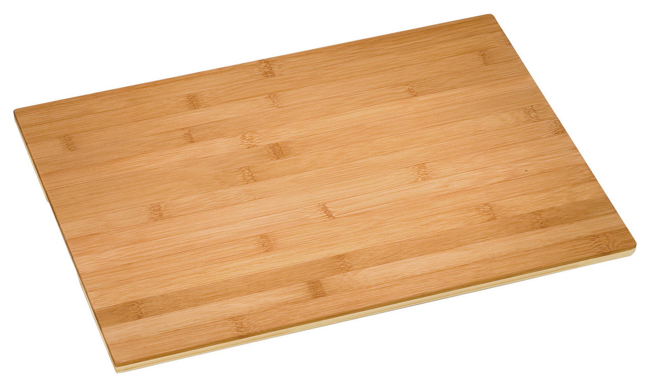 Justinus Schneidebrett BAMBOO LINE Holz-Schneidebrett aus Bambus, rechteckig, in schräger Draufsicht