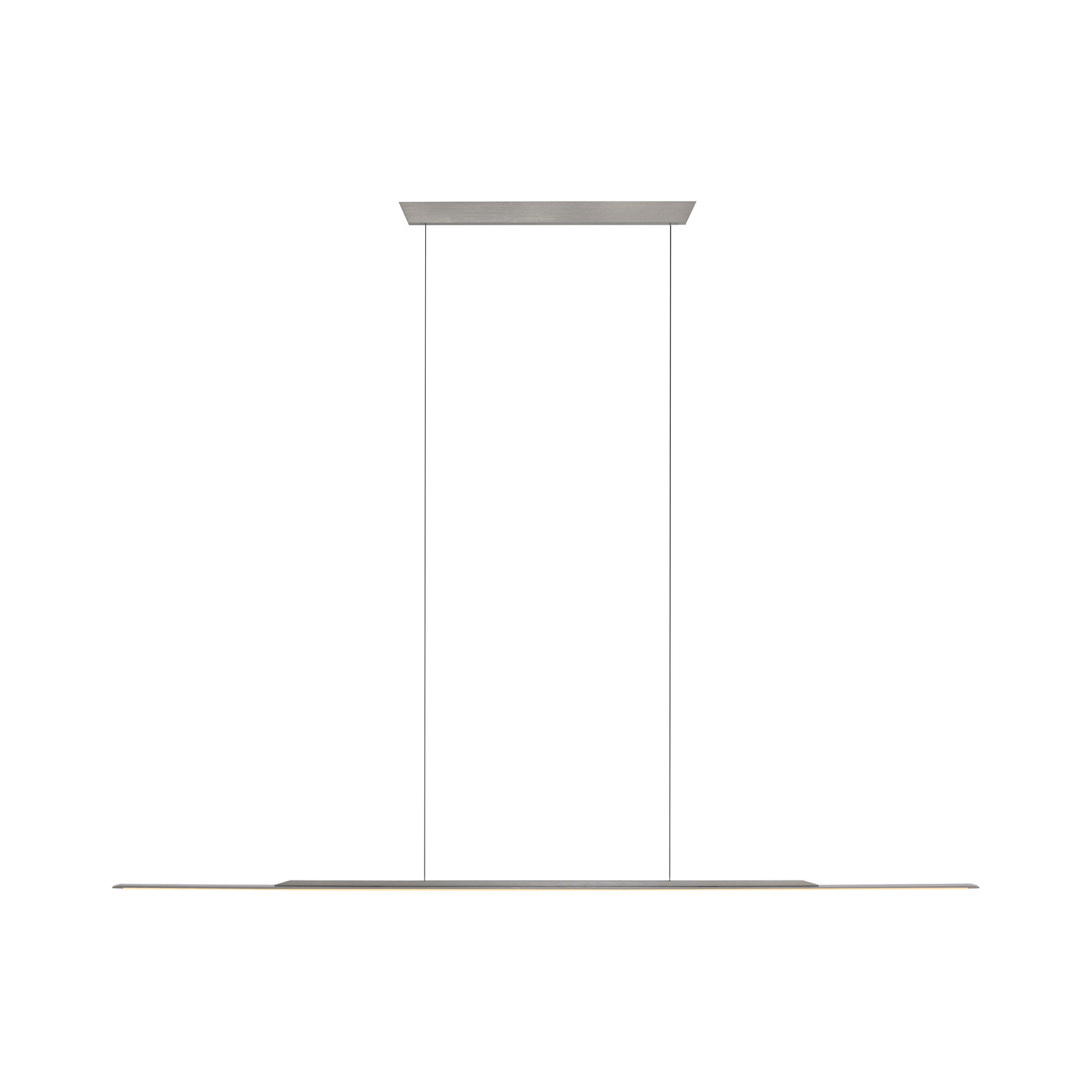 Moderne Pendelleuchte PURE Surface von Paul Neuhaus in seitlicher Ansicht, minimalistisch und elegant gestaltet.