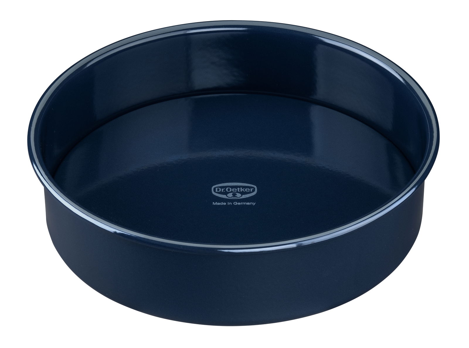 Dr. Oetker Garantieform BACKLIEBE Runde, dunkelblaue Backform von Dr. Oetker, Draufsicht