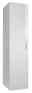 XORA Mehrzweckschrank MALTA Weißer Mehrzweckschrank mit einer Tür, seitliche Perspektive