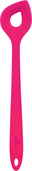 Birkmann Rührlöffel COLOUR KITCHEN Rührlöffel in leuchtendem Pink, aus Silikon, mit ergonomischem Griff und Loch zum Aufhängen, Ansicht von oben.