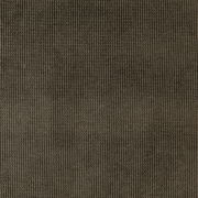 Nahaufnahme eines strukturierten, dunkelgrauen Stoffes mit feinen, vertikalen Linien.