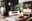 Zurbrüggen Highboard CHIARO Modernes Wohnzimmer mit TV-Lowboard, Highboard und Sideboard in heller Holzoptik, seitliche Perspektive