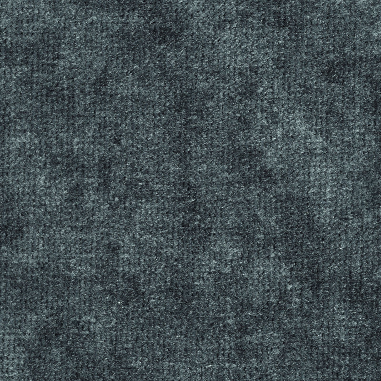 Nahaufnahme eines grauen Stoffmusters, das für einen Bademantel in Größe L/XL verwendet wird.