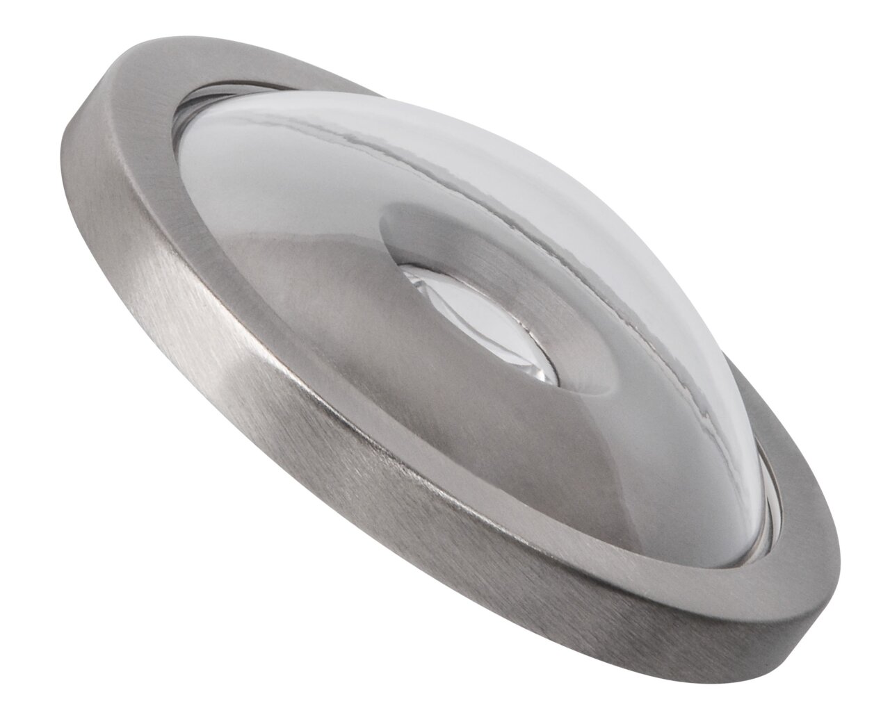 Megatron LED-Leuchtmittel BRIGHTEYE LED LED Leuchtmittel in Titanoptik, seitliche Perspektive