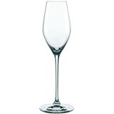 Eleganter Champagnerkelch Topline aus klarem Glas, frontal abgebildet.