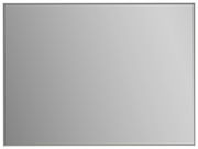 Rechteckiger Spiegel in Frontalansicht mit schmalem Rahmen