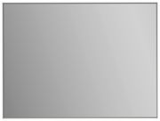 Rechteckiger Spiegel in Frontalansicht mit schmalem Rahmen
