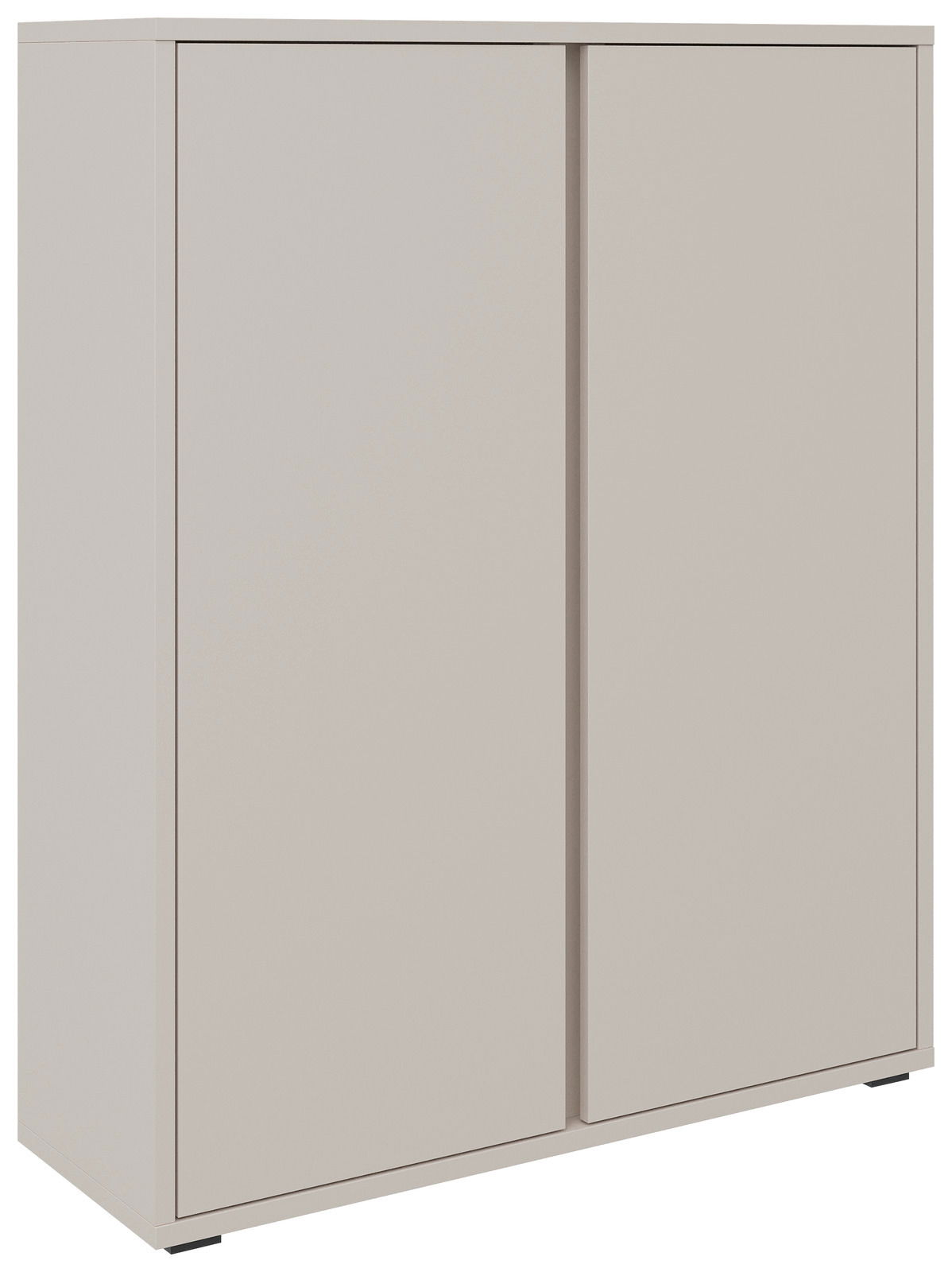 XORA Schuhschrank LIV Moderner Schuhschrank mit zwei Türen in minimalistischer Frontansicht