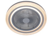 Deckenventilator mit integriertem Licht, Ansicht von unten