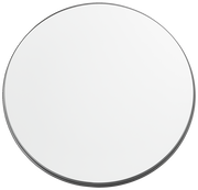 Runder Spiegel mit einem Durchmesser von ca. 80 cm, aus der Vogelperspektive betrachtet.