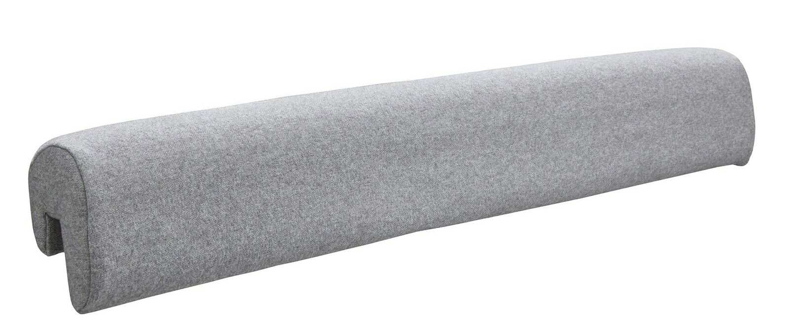 Grauer Kopfschutz in seitlicher Perspektive