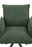 Novel Armlehnstuhl COCO Grüner Armlehnstuhl aus Cordstoff, Vorderansicht