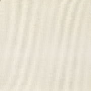 Nahaufnahme eines cremefarbenen, gerippten Stoffes in Draufsicht