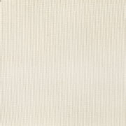 Nahaufnahme eines cremefarbenen, gerippten Stoffes in Draufsicht