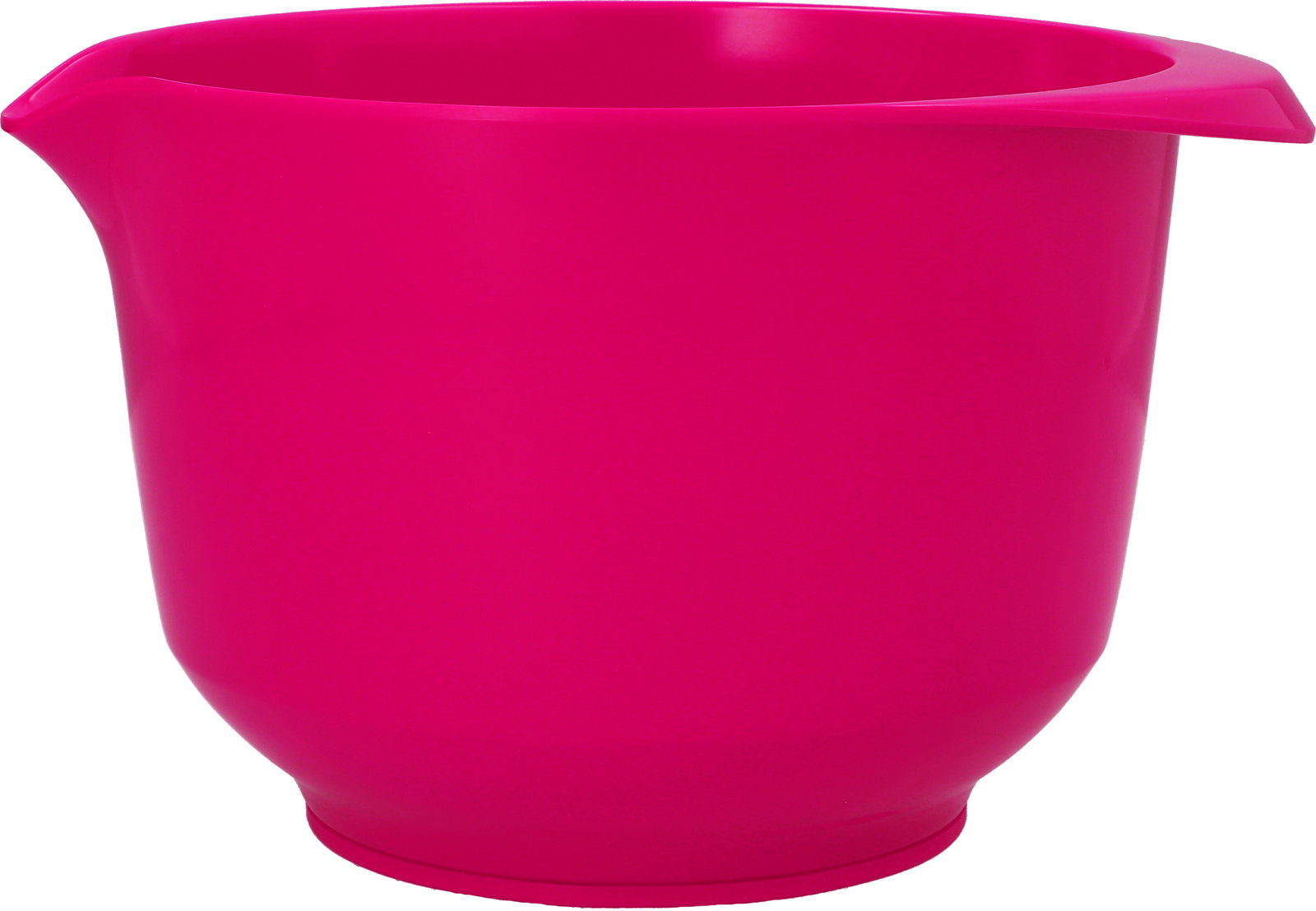 Birkmann Rührschüssel COLOUR BOWLS Rosa Rührschüssel mit 2 Litern Fassungsvermögen, seitliche Perspektive