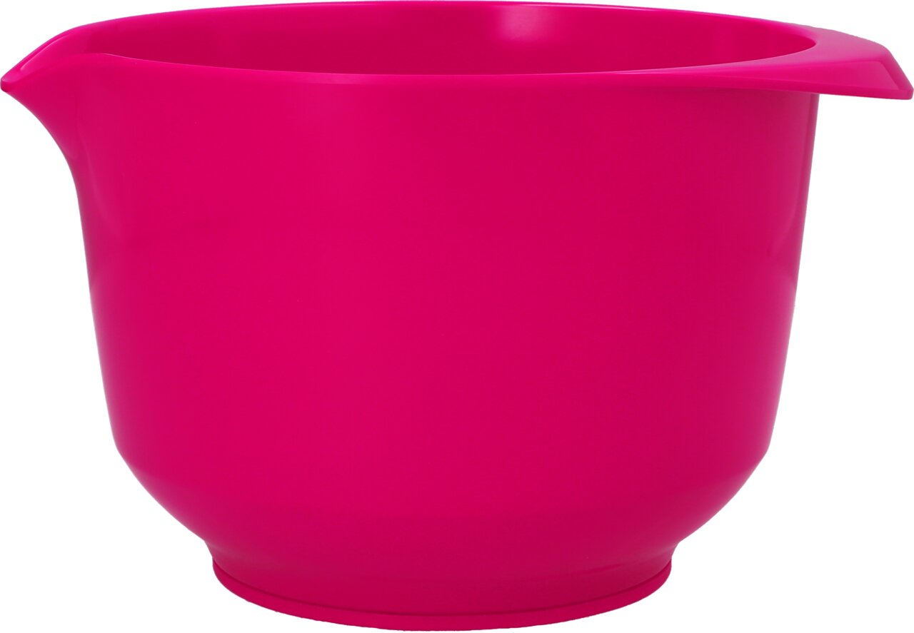 Birkmann Mengkom COLOUR BOWLS Roze mengkom met een inhoud van 2 liter, zijaanzicht