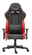 Gaming Stuhl GladiatorDX Racer in Schwarz und Rot, Vorderansicht