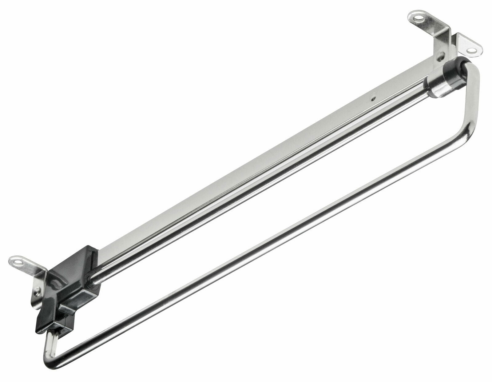 Jutzler Ausziehbare Kleiderstange JUTZLER Ausziehbare Kleiderstange aus Metall, seitliche Perspektive