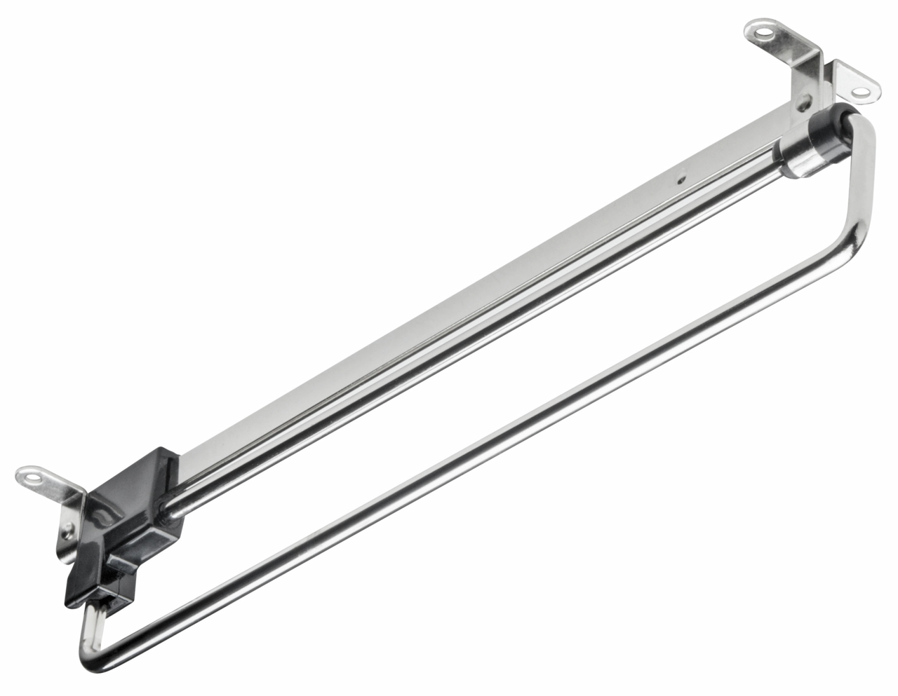 Jutzler Ausziehbare Kleiderstange JUTZLER Ausziehbare Kleiderstange aus Metall, seitliche Perspektive