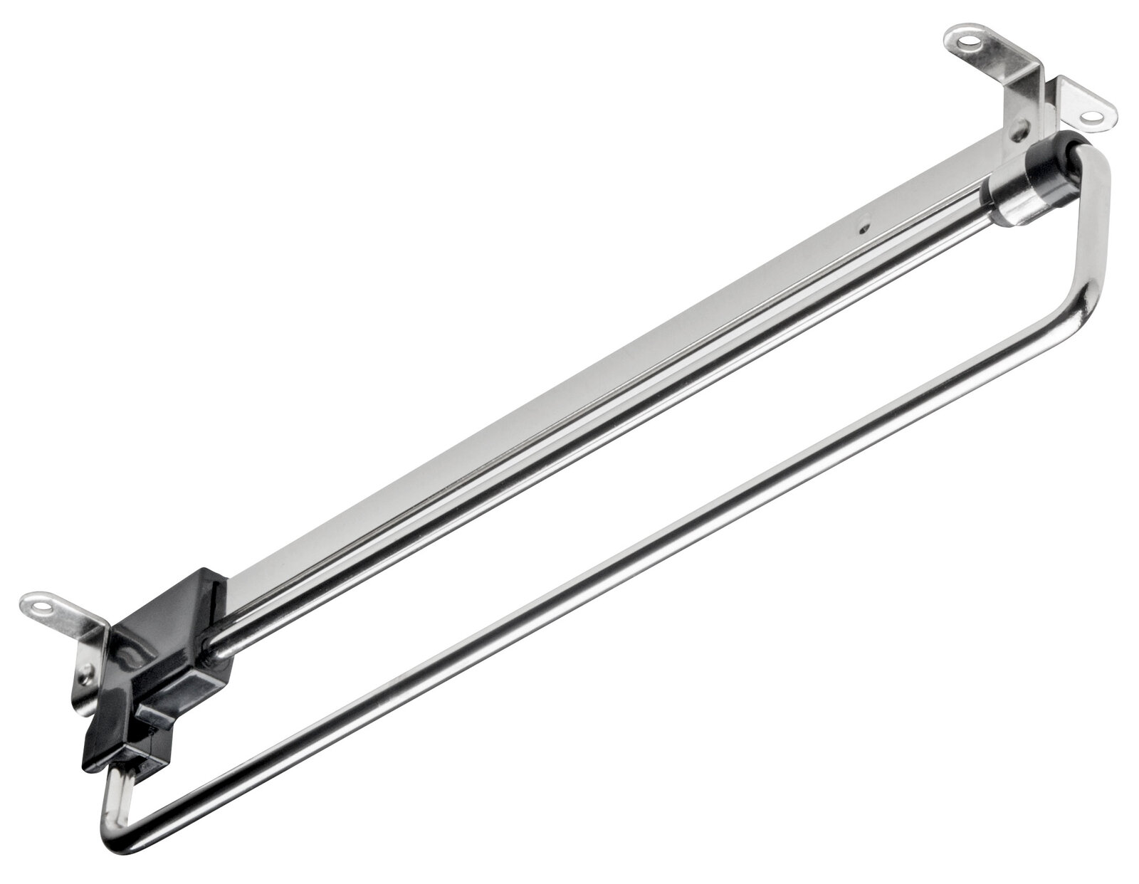 Jutzler Ausziehbare Kleiderstange JUTZLER Ausziehbare Kleiderstange aus Metall, seitliche Perspektive