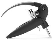 Hebelkorkenzieher mit Folienschneider, seitliche Perspektive