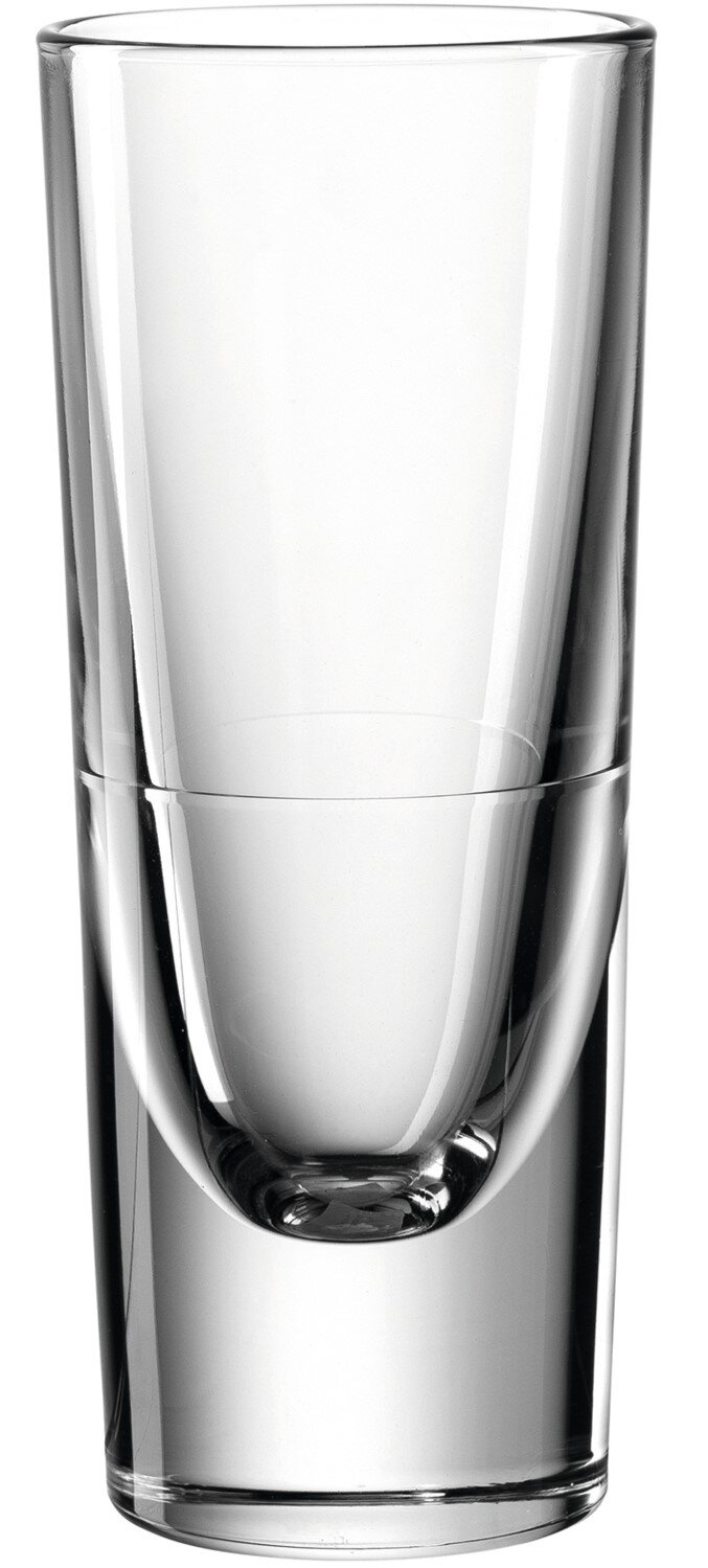 Leonardo Schnapsglas GILLI Hochwertiger Grappabecher Gilli aus klarem Glas, seitliche Ansicht