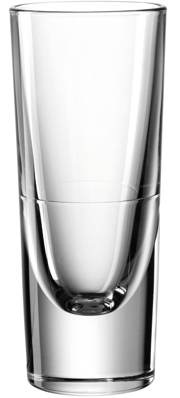 Leonardo Schnapsglas GILLI Hochwertiger Grappabecher Gilli aus klarem Glas, seitliche Ansicht
