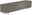 Moderano XL TV-Lowboard BORMIO Modernes XL TV-Lowboard in grauer Farbe, seitliche Perspektive