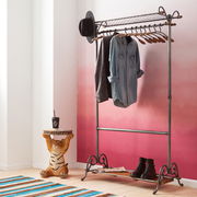 Beistelltisch in Form eines sitzenden Tigers, der eine runde Tischplatte hält, seitliche Perspektive