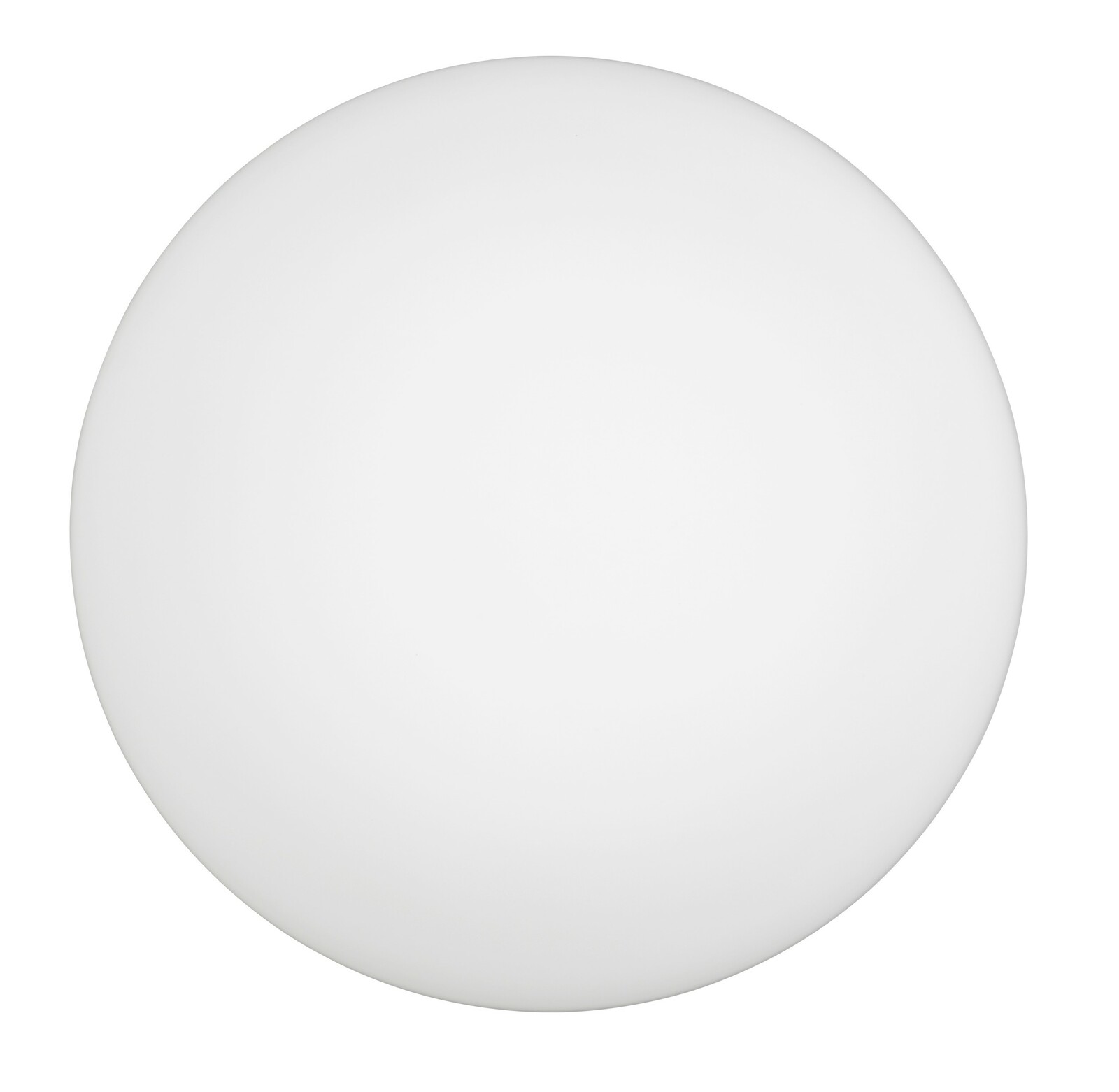 Runde Deckenleuchte DANIA in Weiß, Ansicht von unten