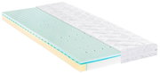 Matras Duo 70 x 140 met afneembare hoes, zijaanzicht