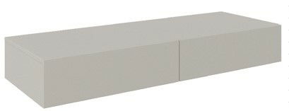 Wandkonsole in rechteckiger Form, seitliche Perspektive