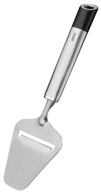 Käsehobel PRIMELINE aus Edelstahl, seitliche Perspektive