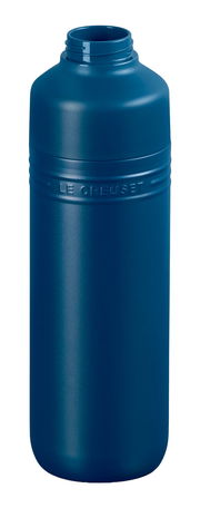 Trinkflasche 1L in Deep Teal, Vorderansicht, ohne Deckel