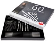 Besteckset Lafer Pure 60-teilig in geöffneter Verpackung, Ansicht von oben
