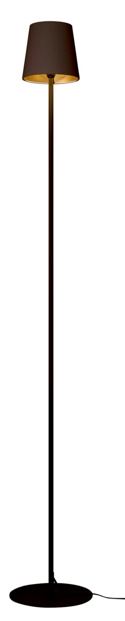 Eglo Leuchten Stehleuchte FIORANA Stehleuchte FIORANA in schwarzer Farbe, seitliche Perspektive