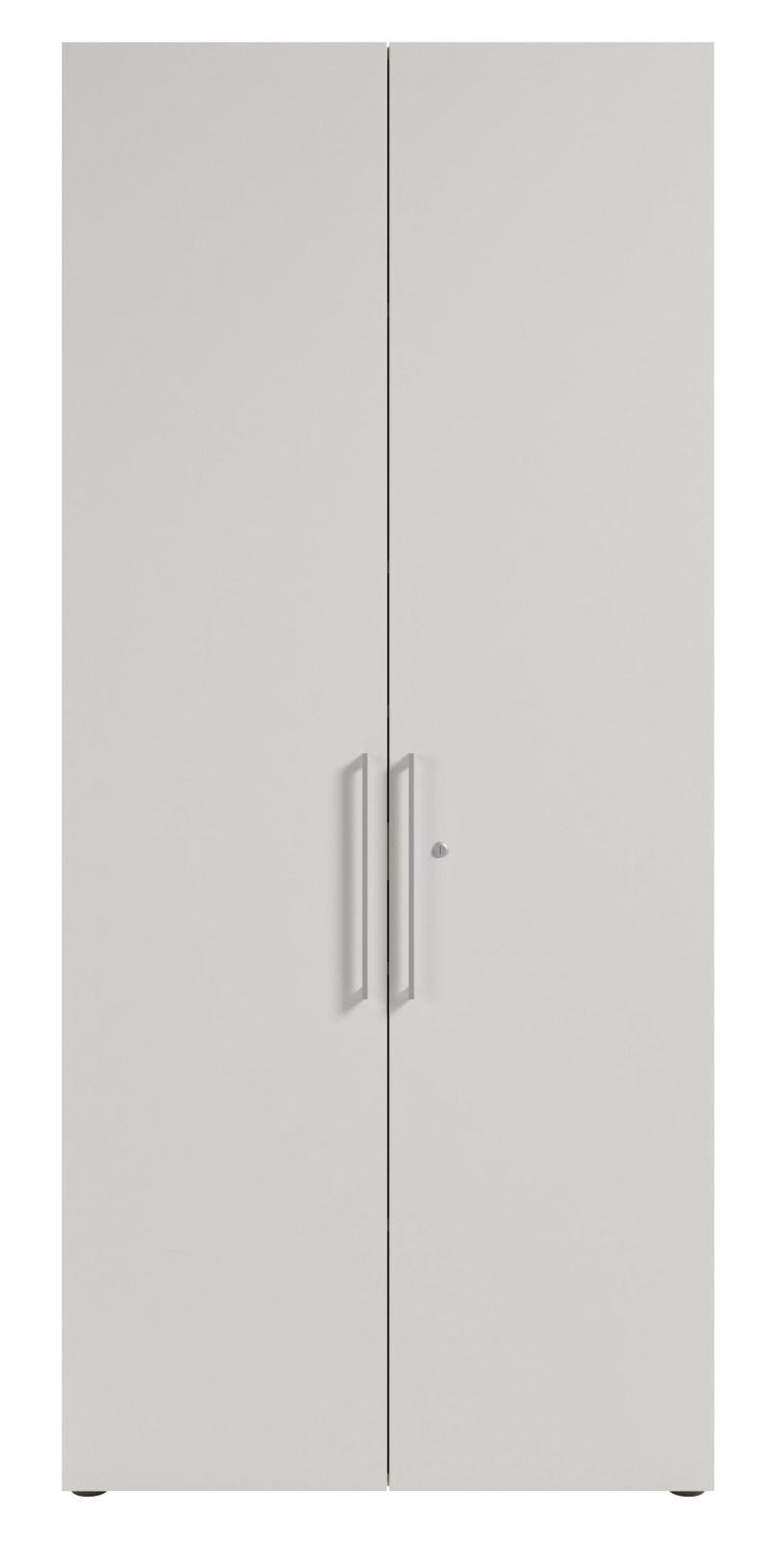 Hochschrank mit zwei Türen, Frontalansicht