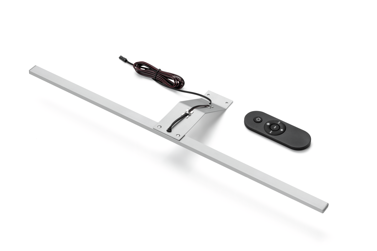 Außenbeleuchtung mit Fernbedienung, Draufsicht