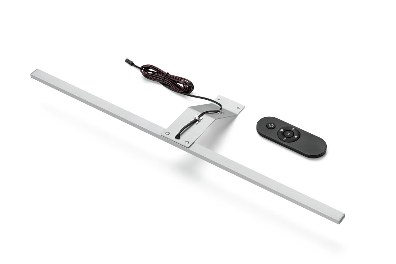 Außenbeleuchtung mit Fernbedienung, Draufsicht